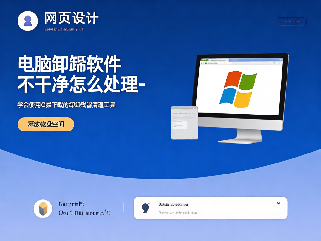 软件卸载残留问题示意图
